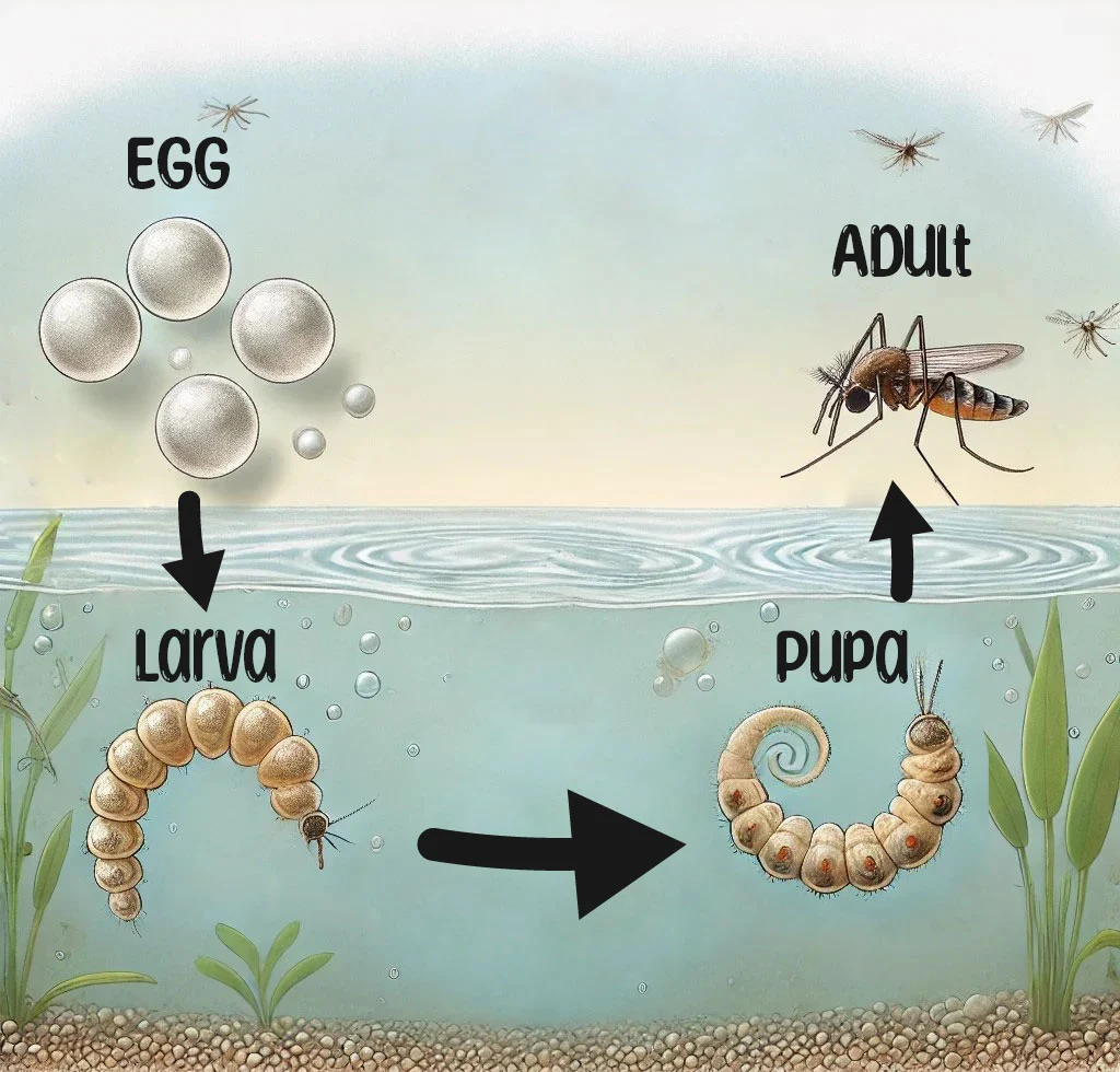 life cycle of a mosquito