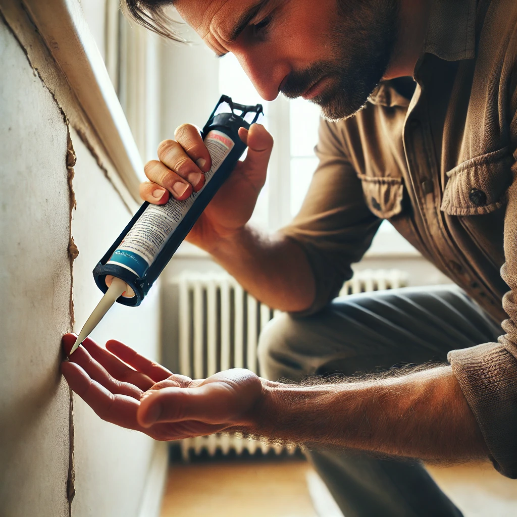 sealing cracks