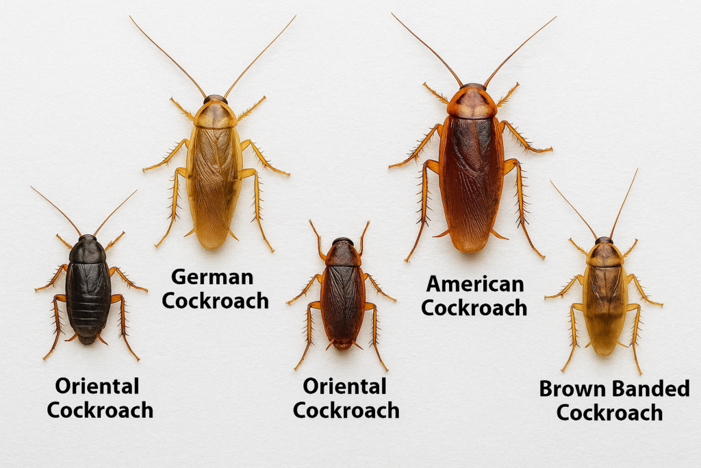 Cockroachs species That Might Bite