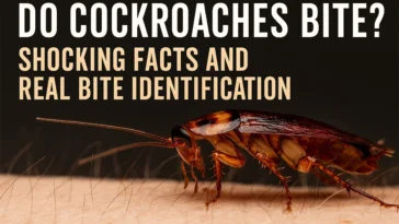 Do cockroaches bite