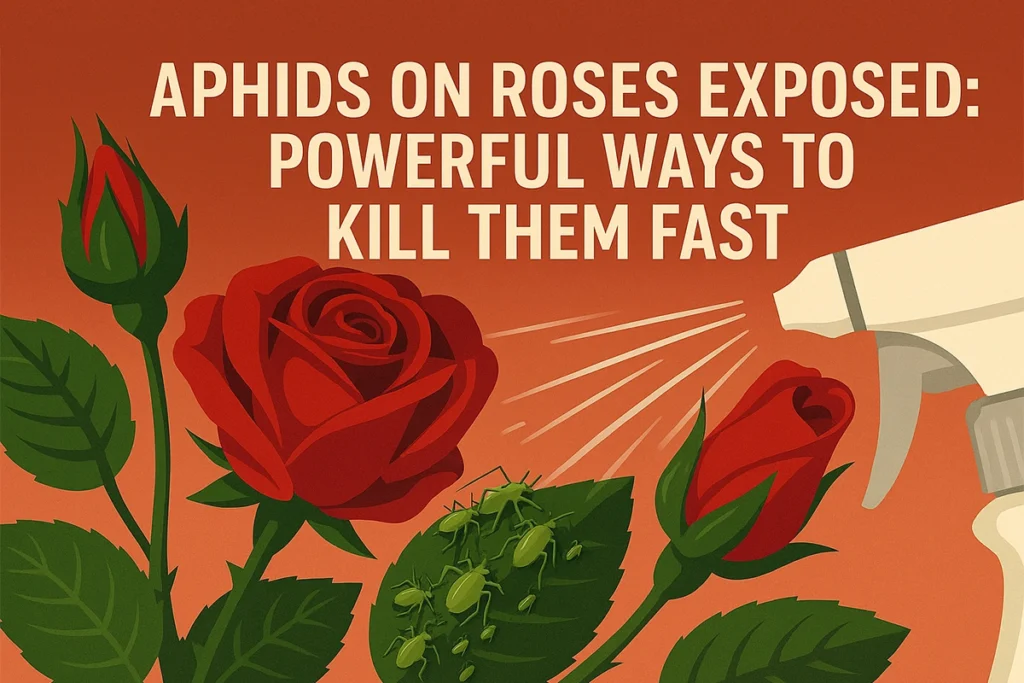 How Do You Kill Aphids on Roses