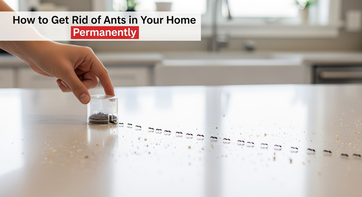 How to Get Rid of Ants in Your Home Permanently