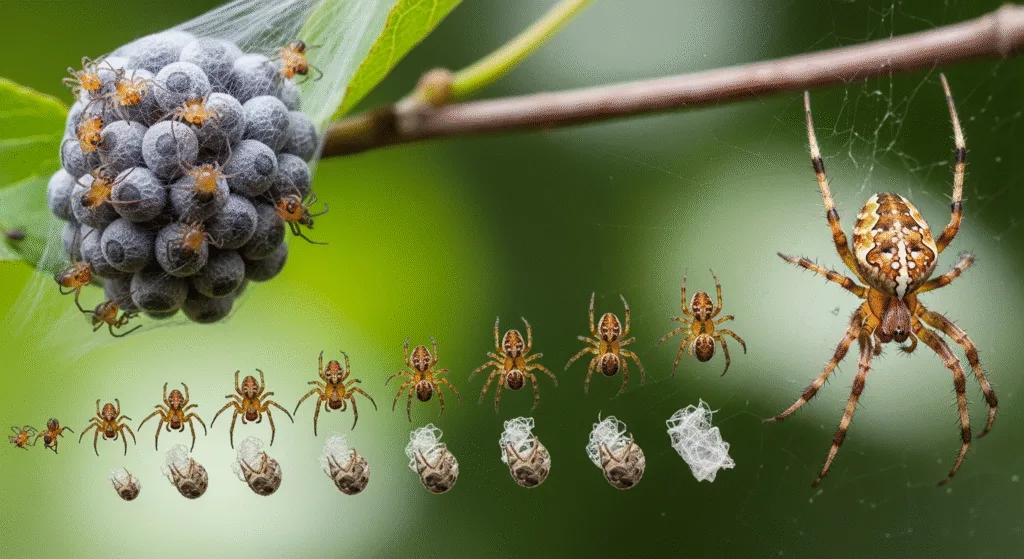 The Life Cycle of Spiders-how long can spiders live