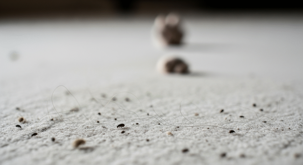 Understanding the Flea Problem-fleas in house